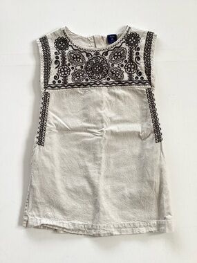 Gap Sleeveless Embroidered Dress